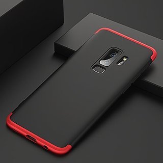 Buy Rk Back Case Cover For Samsung Galaxy J8 2018 Black With Red