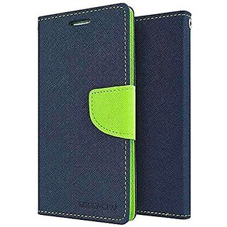 Mercury Goospery Fancy Diary Wallet Flip Cover for REDMI  A1 -Blue