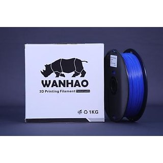 Wanhao 1.75mm PLA 3D Printer Filament - By 3d Print World (Blue) offer