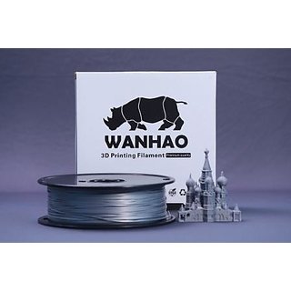 Wanhao 1.75mm PLA 3D Printer Filament - By 3D Print World (Grey) offer