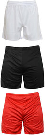 Sports Polyester Multi-colour Shorts,Swimming Shorts,Gym Shorts,Barmunda Set 3