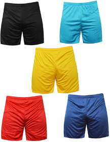 Sports Polyester Multi-colour Shorts,Swimming Shorts,Gym Shorts,Barmunda Set 5