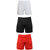 Sports Polyester Multi-colour Shorts,Swimming Shorts,Gym Shorts,Barmunda Set 3