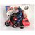 Shribossji Captain America Civil War Musical Motor Bike With Sound, BumpGo, Flashing Lights Toy For Kids (Multicolor)