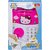 Shribossji Hello Kitty Piggy Savings Bank With Electronic Lock, Automatic Notes, Coin Deposit Atm Bank For Kids
