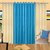 Cloud India 7Ft-Door Curtains Long Crush Set of 3 Piece Polyster Living Room  Bed Room Curtains With Attractive Color