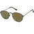 Arzonai Jones Mirrored Oval Shape Black-Orange UV Protection Sunglasses For Men & Women [MA-310-S7 ]