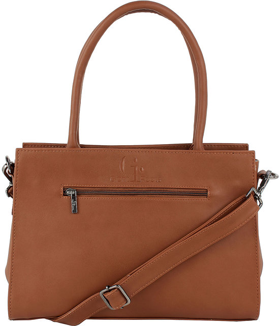 roots leather tote