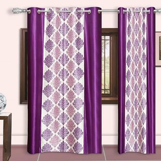 Buy Cloud India 9 Ft Long Door Supremo Curtains Set Of 2 ...