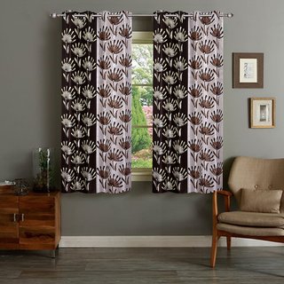 Buy Cloud India 5 Ft Window Supremo Curtains Set Of 2 ...