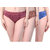 SK Dreams Multi Color Cotton Set of 3 Women's Panty Combo