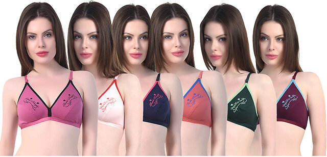 Buy Multicoloured Bras for Women by SKDREAMS Online