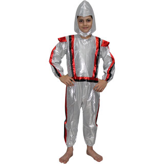 Kaku Fancy Dresses Astronaut CosPlay Costume,Space Costume For Kids School Annual function/Theme Party/Competition/Stage Shows/Birthday Party Dress