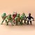 Teenage Mutant  Ninja Turtles Set Of 6 Pcs. RAphael, Leonardo, Donatello, Michelangelo, Splinter, Shedder Action Figure