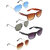 Zyaden Combo of  5 Aviator, Aviator, Aviator, Wayfarer & Wayfarer Sunglasses-Combo 3169