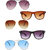 Zyaden Combo of  5 Aviator, Aviator, Aviator, Wayfarer & Wayfarer Sunglasses-Combo 3176