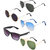 Zyaden Combo of  5 Aviator, Aviator, Aviator, Round & Wayfarer Sunglasses-Combo 3211