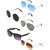 Zyaden Combo of  5 Aviator, Aviator, Aviator, Round & Wayfarer Sunglasses-Combo 3217