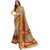 Dwarkesh Fashion Beige Cotton Silk Party Wear Saree With Matching Blouse Piece (dfsv-06)