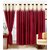 Cloud India 9 Ft Long Door Crush Less Curtains Set of 3 Polyster Living Room  Bed Room Curtains With Attractive Color
