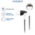 KSJ VM-74 Wired Earphones For Daily Use With Audio Control  Mic (White)