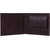 CalvinJones Men's Brown  Bi-fold Wallet Casual Leather Wallet