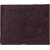 CalvinJones Men's Brown  Bi-fold Wallet Casual Leather Wallet