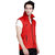 Conway Red Sleeveless Jacket For Mens