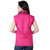 Conway Pink Sleeveless Seasonable Jacket For Women's