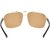 Redex Brown UV Protected Rectangular Unisex Sunglasses