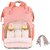Diaper Backpack for Mommy by House of Quirk Waterproof Nappy Bag with Stroller Hooks Rucksack Lightweight/Large Capacity/Durable