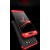 MOBIMON Samsung Galaxy J7 Max Front Back Case Cover Original Full Body 3-In-1 Slim Fit Complete 3D 360 Degree Protection Hybrid Hard Bumper (Black Red) (LAUNCH OFFER)