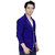 Conway Solid Single Breasted Wedding, Casual, Party, Festive Men's Blazer