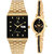 Adamo Enchant Analog Black Dial Couple Watch-2251-1918YM02