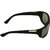 Debonair Medium Full Rim Combo Of Wrap Around Men's Sunglasses -(Black  Brown)