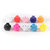 GaDinStylo 5 Pairs Small Plastic Multi Color  Fancy Trendy Hair Clutchers For Girls / Women