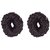 GaDinStylo Fancy Rubber Juda Hair Band For Women And Girls  Juda Accessories For Women Set Of 2 (Black)