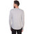 Pause Silver Solid Cotton Round Neck Slim Fit Full Sleeve Men'S T-Shirt