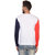 Pause White Solid Cotton Round Neck Slim Fit Full Sleeve Men'S T-Shirt