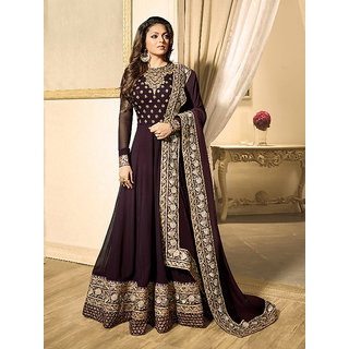 Shopclues anarkali discount suit