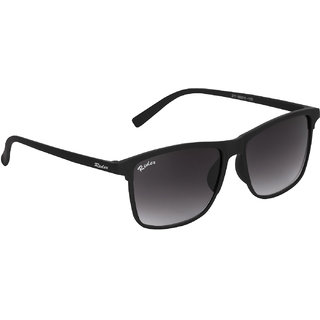 Redex Black Rectangle Sunglasses ( 1380 )