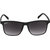 Redex Black Rectangle Sunglasses ( 1380 )