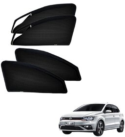 Auto Addict Zipper Magnetic Sun Shades Car Curtain For Volkswagen GTI Polo