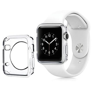 Soft slim TPU protection silicone transparent  case cover for Smart watch 38mm Series 2 / Series 3