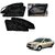 Auto Addict Zipper Magnetic Sun Shades Car Curtain For Ford Old Fiesta