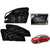 Auto Addict Zipper Magnetic Sun Shades Car Curtain For Hyundai Verna Fluidic 4S