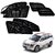 Auto Addict Zipper Magnetic Sun Shades Car Curtain For Mahindra XUV 500