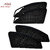 Auto Addict Zipper Magnetic Sun Shades Car Curtain For Maruti Suzuki New Swift Type-2 (2011-2017)