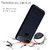 ECellStreet Shock Proof Rubberised Matte Finish Soft Back Case Cover For Huawei Honor 9N - Metallic Black