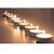 k kudos 100 Pcs White Tea Light Candles for Wedding Party